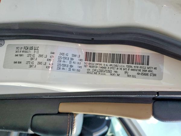 2015 JEEP CHEROKEE LIMITED FWD
