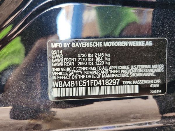 2015 BMW 435
