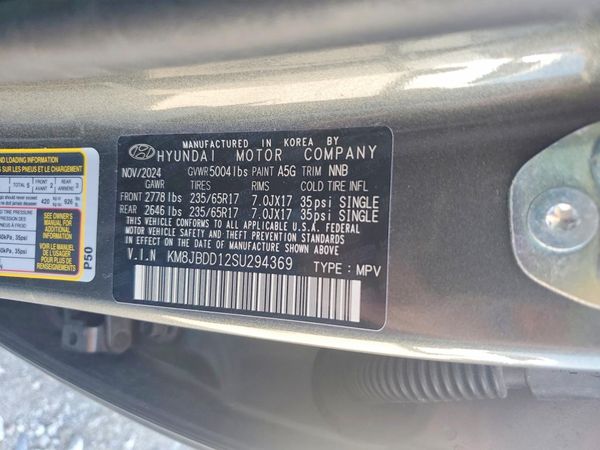 2025 HYUNDAI TUCSON Blue