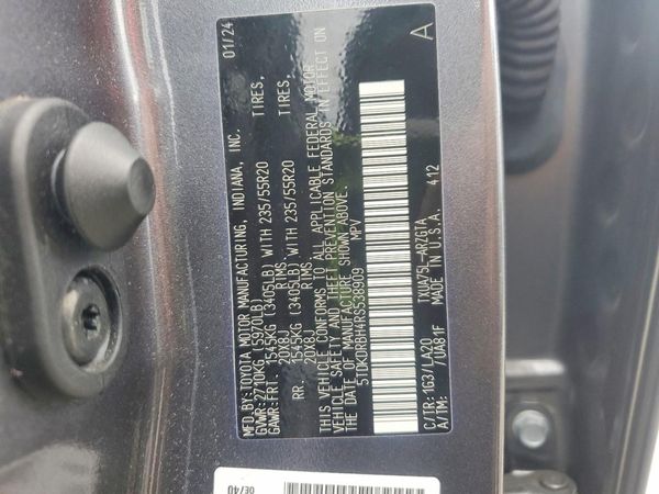 2024 TOYOTA HIGHLANDER