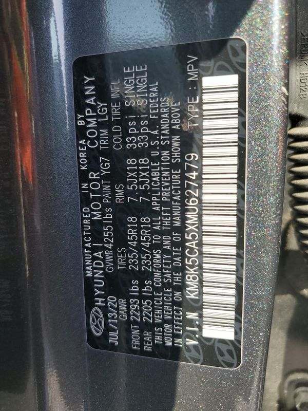 2021 HYUNDAI KONA