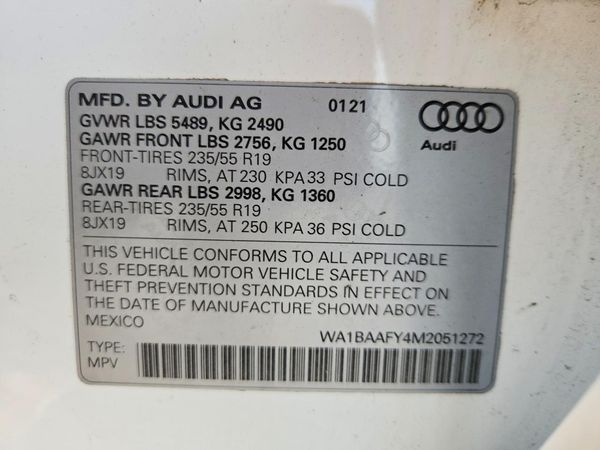 2021 AUDI Q5