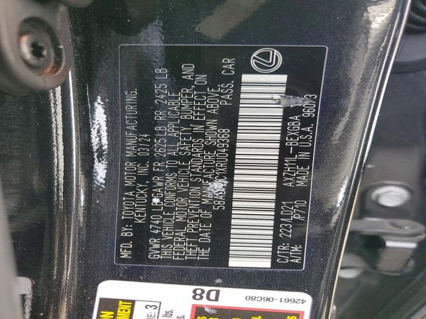 2024 LEXUS ES 300H 300h Premium