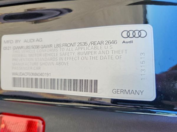 2021 AUDI A5