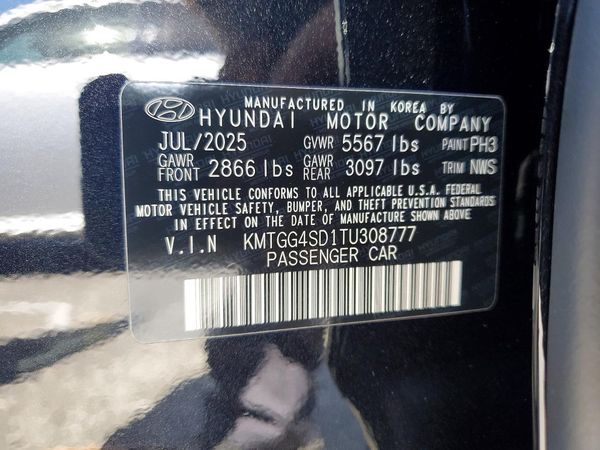 2026 GENESIS G80 3.5T Sport Prestige