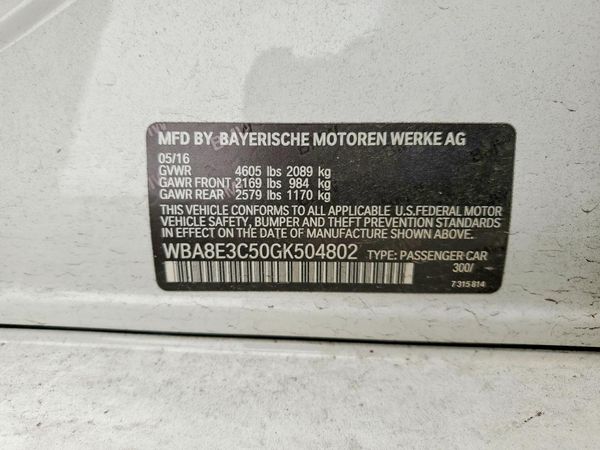 2016 BMW 328 xDrive SA
