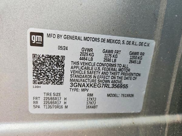 2024 CHEVROLET EQUINOX LT (1LT)