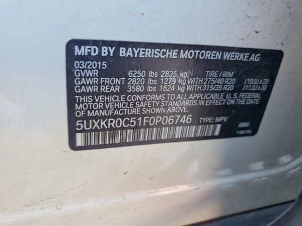 2015 BMW X5 xDrive35i