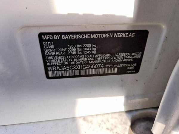 2017 BMW 530