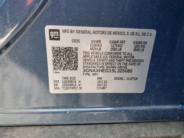 2025 CHEVROLET EQUINOX 1LT