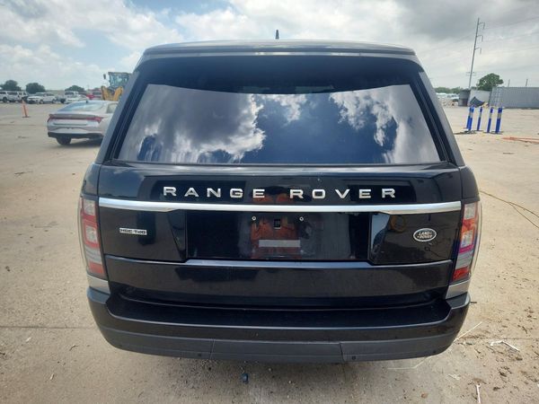 2016 LAND ROVER RANGEROVER HSE — DIRR