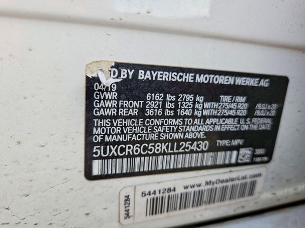 2019 BMW X5 xDrive40i