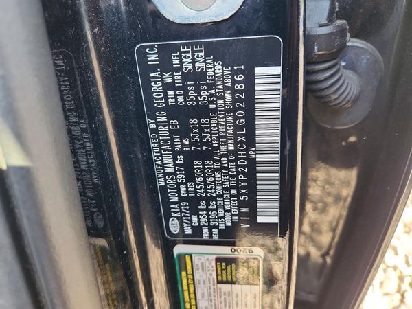 2020 KIA TELLURIDE LX