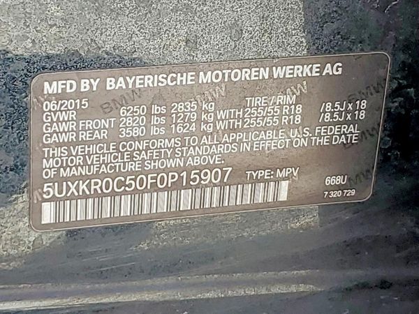 2015 BMW X5 xDrive35i