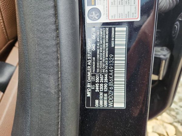 2019 MERCEDES-BENZ E