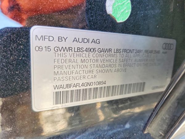 2016 AUDI A4