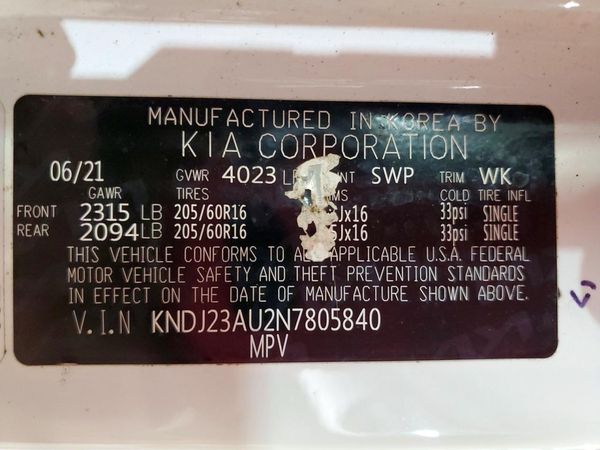 2022 KIA SOUL ! LX, S, X Line