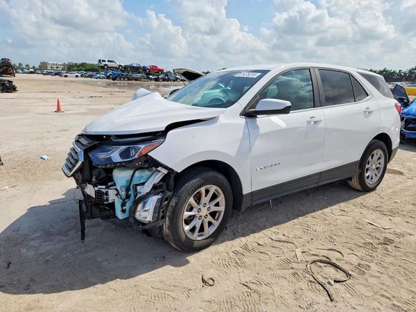 2021 CHEVROLET EQUINOX LT (1LT) — Front 3/4