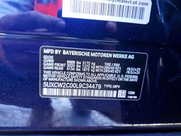 2020 BMW X7 xDrive40i