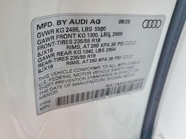 2025 AUDI Q5