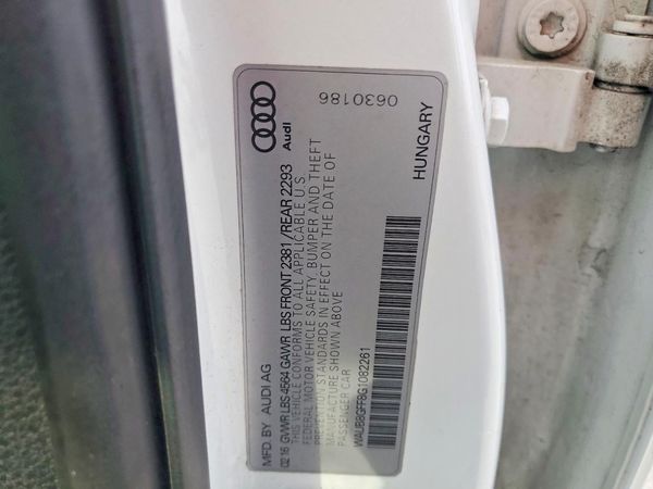 2016 AUDI A3