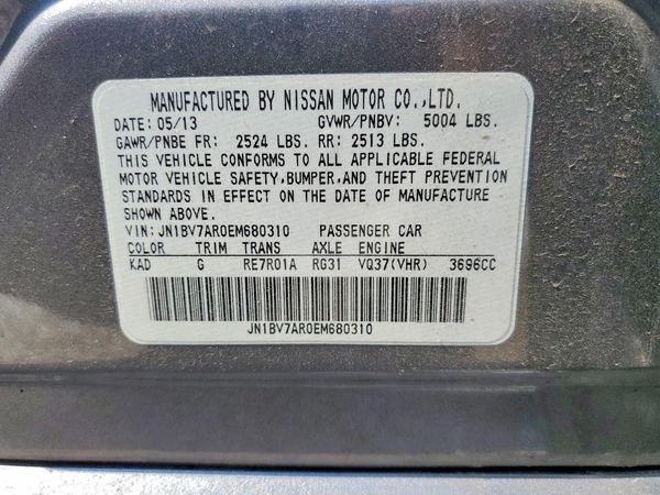 2014 INFINITI Q50