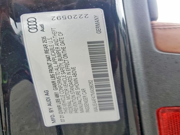 2021 AUDI A4 quattro Premium Plus