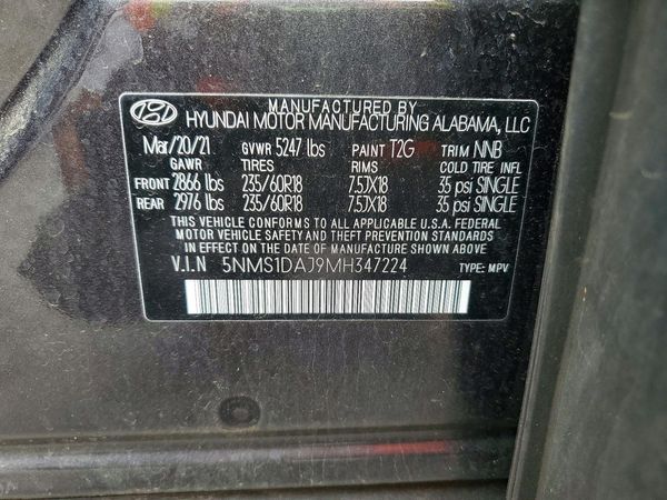2021 HYUNDAI SANTA FE