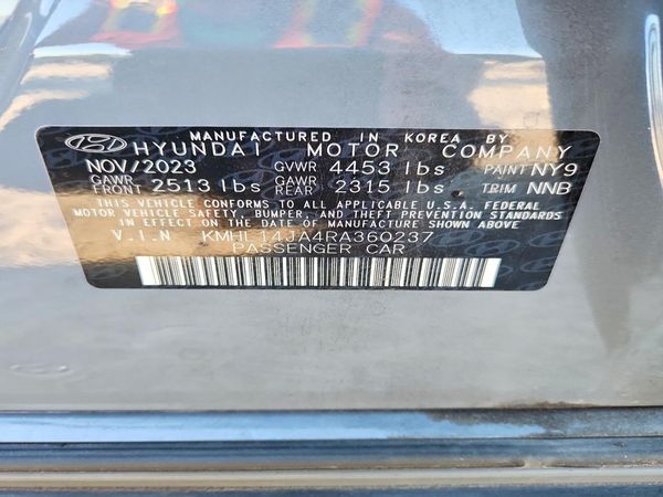 2024 HYUNDAI SONATA SEL w/ Convenience Pkg