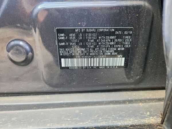 2019 SUBARU OUTBACK Premium+ES