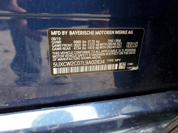 2020 BMW X7 xDrive40i