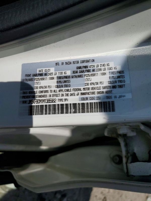 2021 MAZDA CX-5 Touring