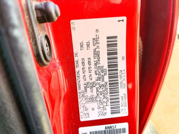 2016 TOYOTA TUNDRA Limited