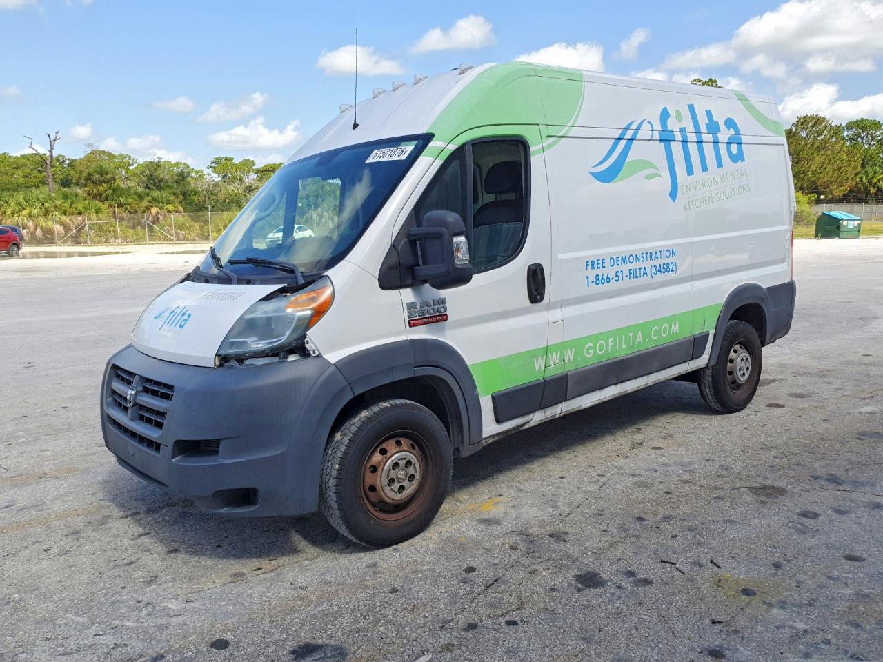 2018 RAM PROMASTER 2500