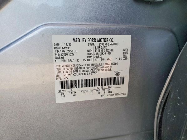 2020 FORD EDGE SEL