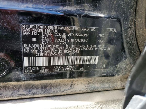 2025 TOYOTA RAV4