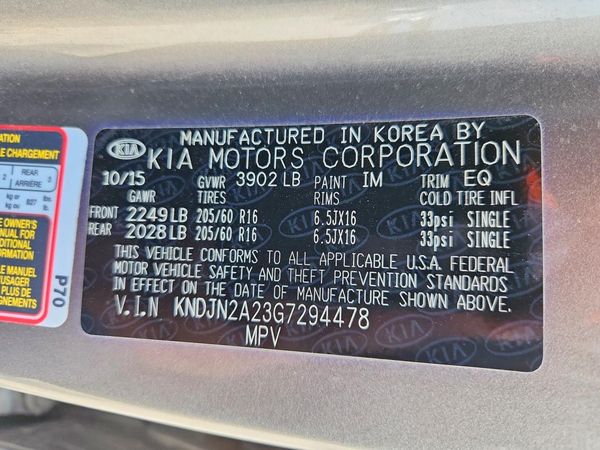 2016 KIA SOUL Plus