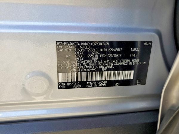 2021 TOYOTA RAV4