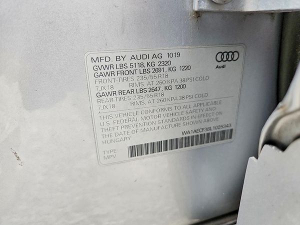 2020 AUDI Q3