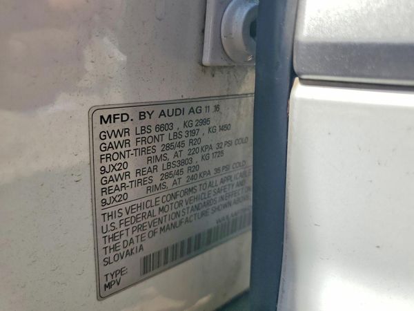 2017 AUDI Q7