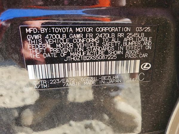 2025 LEXUS IS 350 350 F Sport