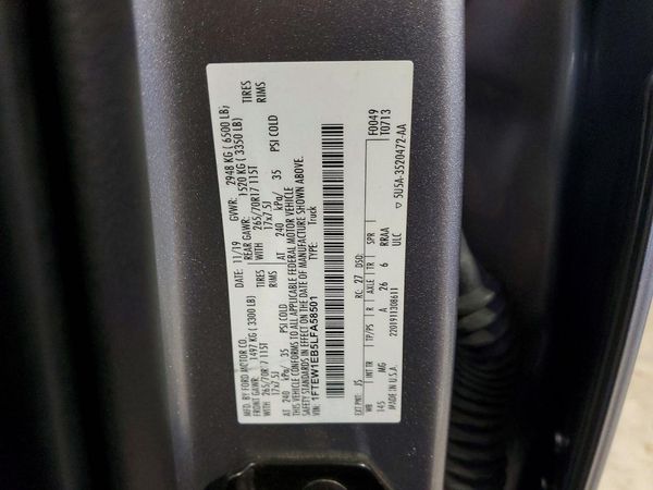 2020 FORD F150