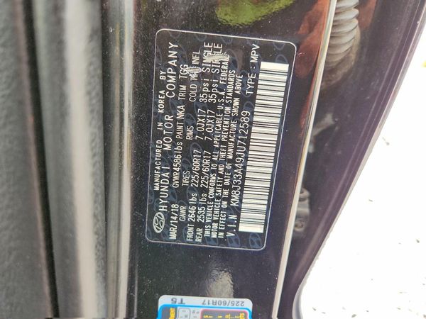 2018 HYUNDAI TUCSON