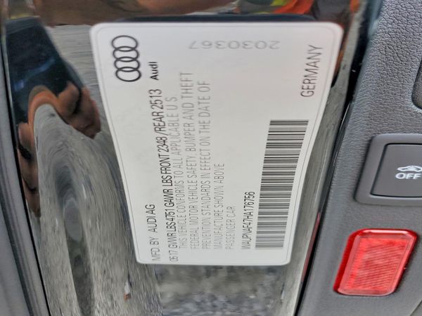2017 AUDI A4 quattro Premium Plus