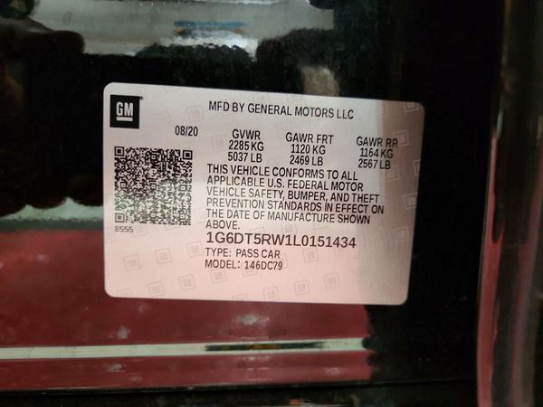 2020 CADILLAC CT5 Premium Luxury
