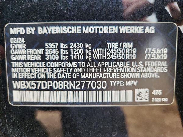 2024 BMW X3 xDrive30i SA