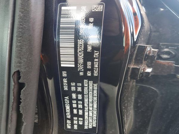 2019 ALFA ROMEO GIULIA RWD