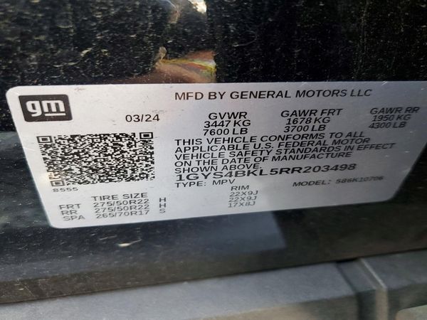 2024 CADILLAC ESCALADE Premium Luxury