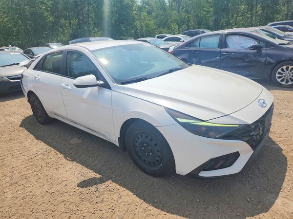2021 HYUNDAI ELANTRA Blue