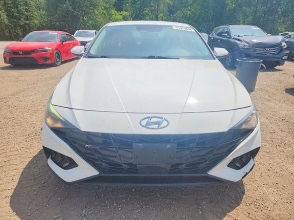 2021 HYUNDAI ELANTRA Blue